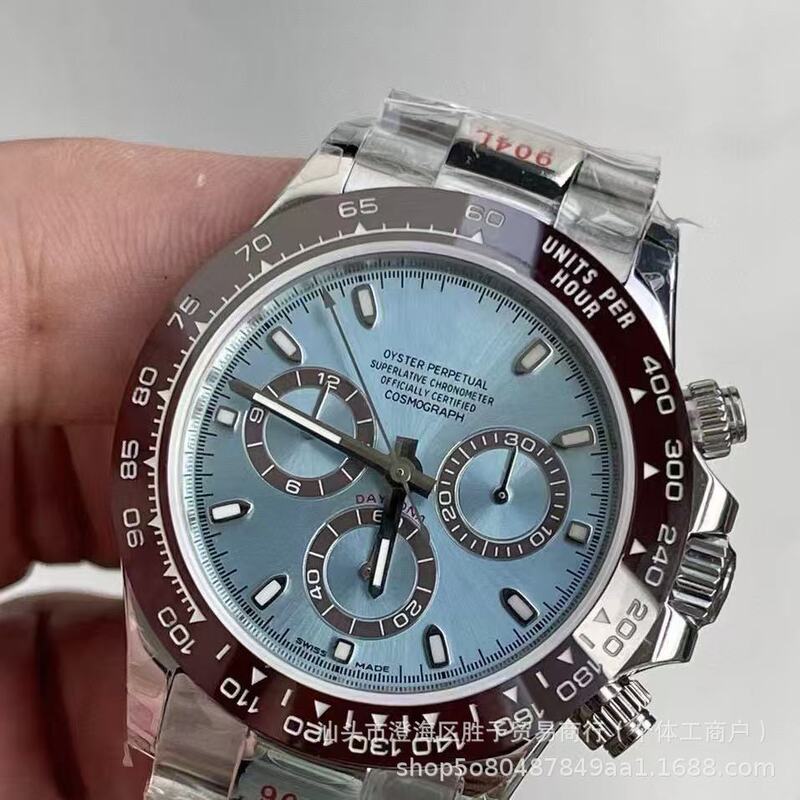 Cross-Border Dropshipping of Rolex Submariner, Daytona, and Other Men's Multifunctional Chronograph Mechanical Watches with Steel and Rubber Straps Wholesale Cross-Border Dropshipping of Rolex Submariner, Daytona, and Other Men's Multifunctional Chronograph Mechanical Watches with Steel and Rubber Straps Wholesale