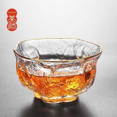 수제 호두 유리 차 시음 컵 쿵푸 찻잔 찻그릇 작은 찻그릇 개별 싱글 컵 마스터 컵 차 세트