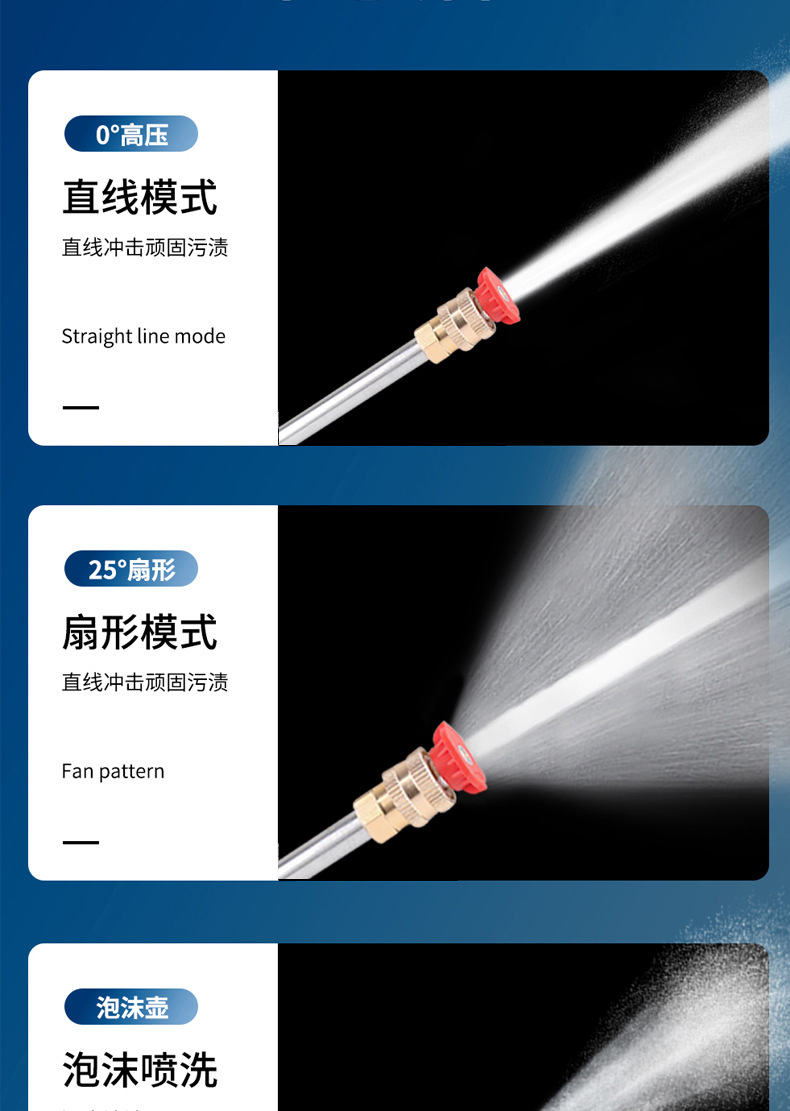 Wireless Car Washing Machine household cross-border wholesale car washing artifact portable lithium electric car washing gun high pressure car washing machine battery