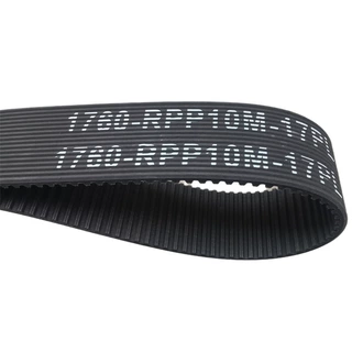 齿楔带1760-RPP10M-17PL RPP8M-16PK双面齿带 面粉机滑石粉机皮带