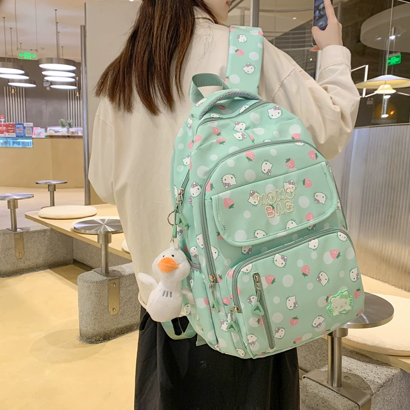 Начальная школа для девочек Sanrio Bag 2024, новые модели, два, три, шесть классов, девочки, дети с проблемами позвоночника, снижение нагрузки