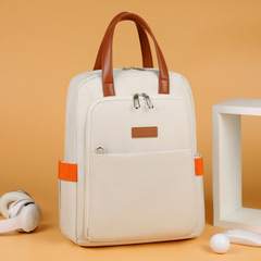 2025 新しいオックスフォード布バックパックハイエンド防水多機能コンピュータスクールバッグ大容量通勤バックパック