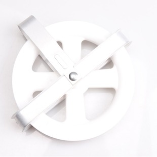 Various materials pulley clothes rope accessories can be hung 5 inch metal aluminum frame plastic wheel factory direct sales