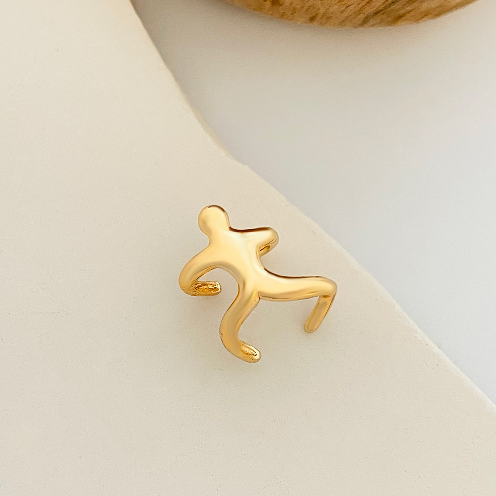 Cartoon Character Pattern Wholesale Jewelry Simple Style Cartoon Character Alloy No Inlaid Earrings