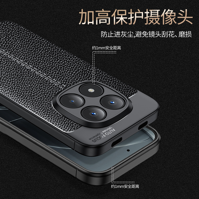 wlonsヴィロスは、Redmi Note 15の携帯電話ケース、Redmi Note 14 Proのレザー調エアバッグ落下防止ケースに適しています。|undefined