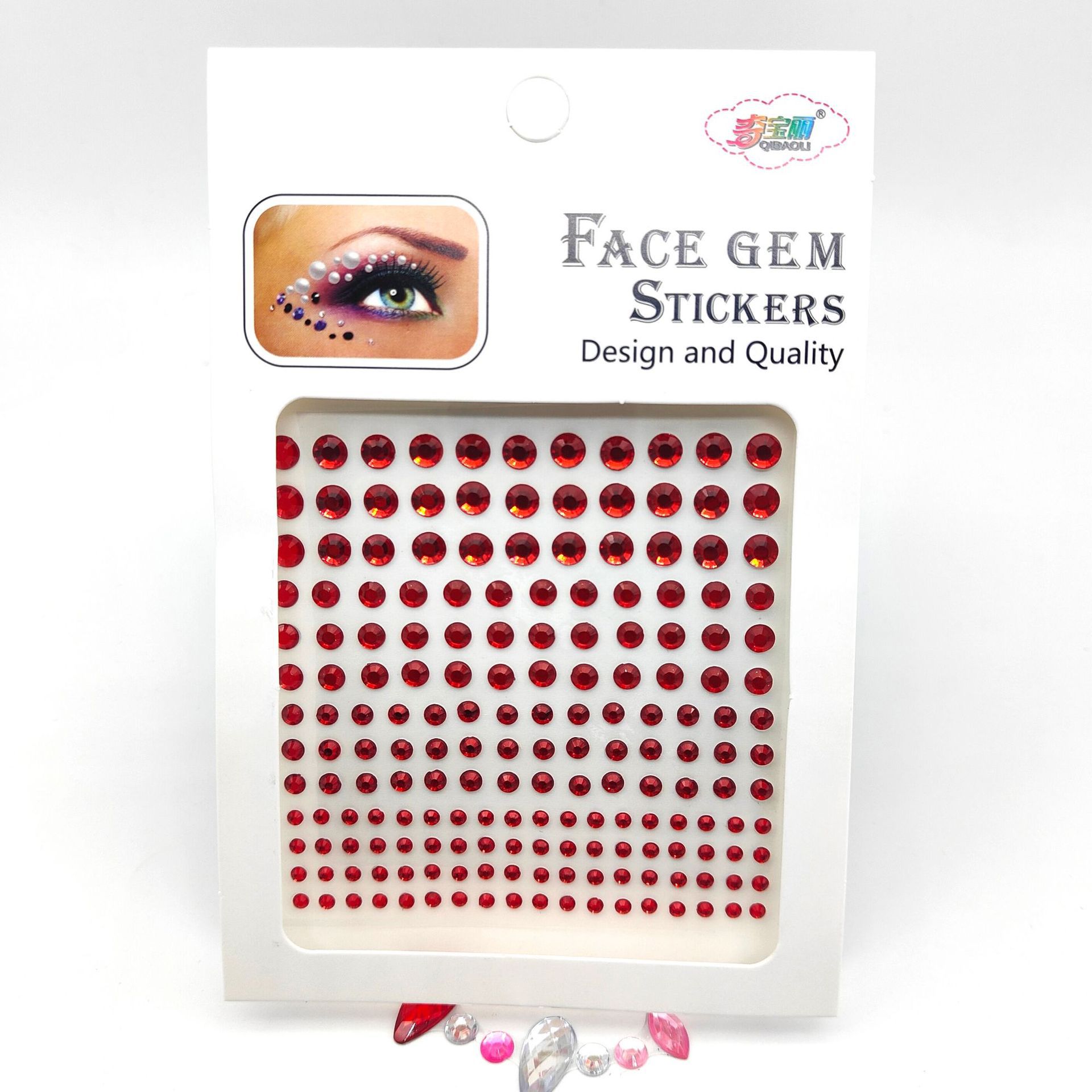 Pegatinas de diamantes para maquillaje de ojos, perlas faciales, pegatinas infantiles para escenario, diamantes de imitación para esquina de ojos y cara, pegatinas para la frente, decoración de uñas.