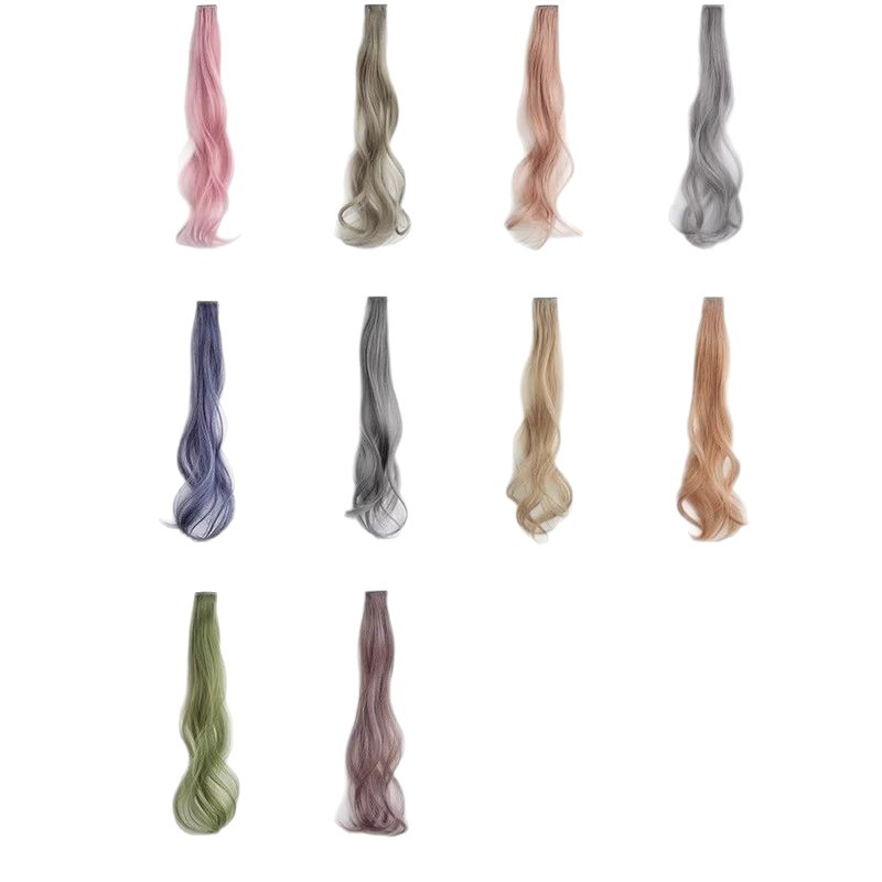 Peruca de una pieza extensión invisible de cabello de mujer, cabello de cabello image 6