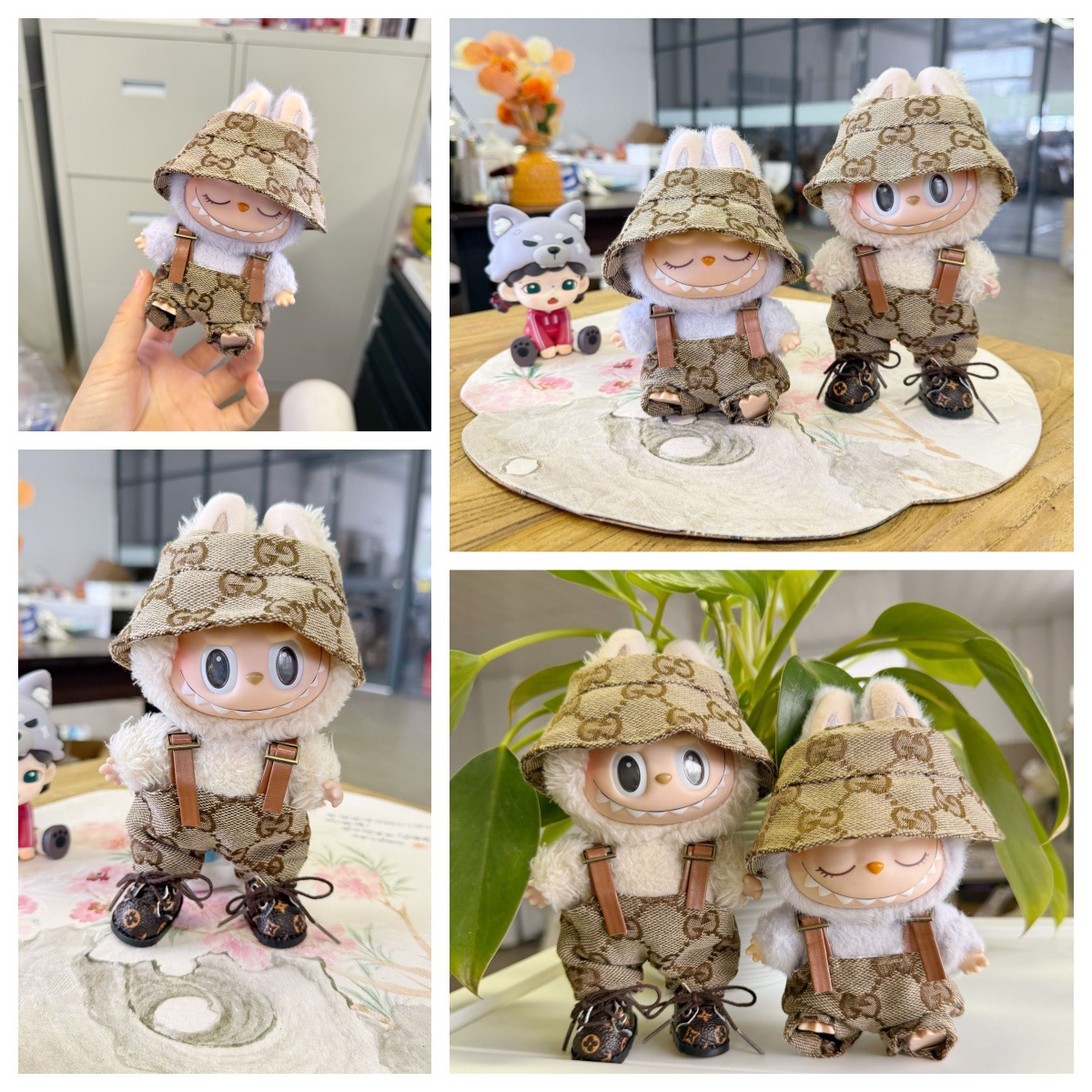 拉布布背带裤独家