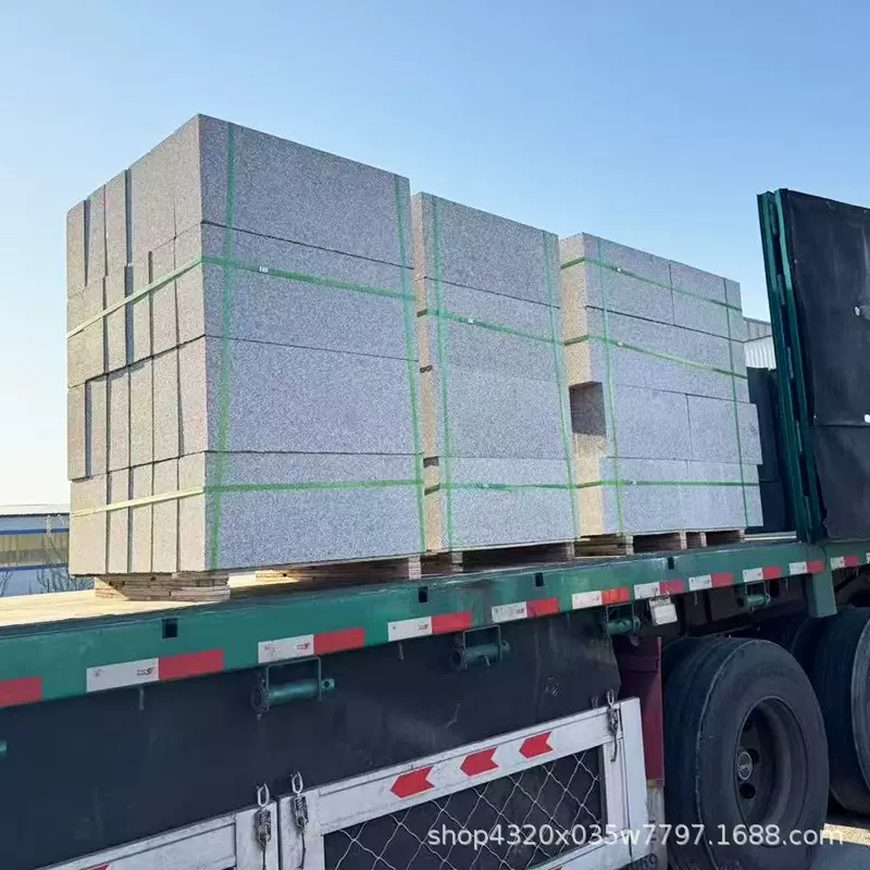 芝麻灰路沿石 花岗岩灰麻路边石路缘石 花坛道路挡车石条侧立石厂