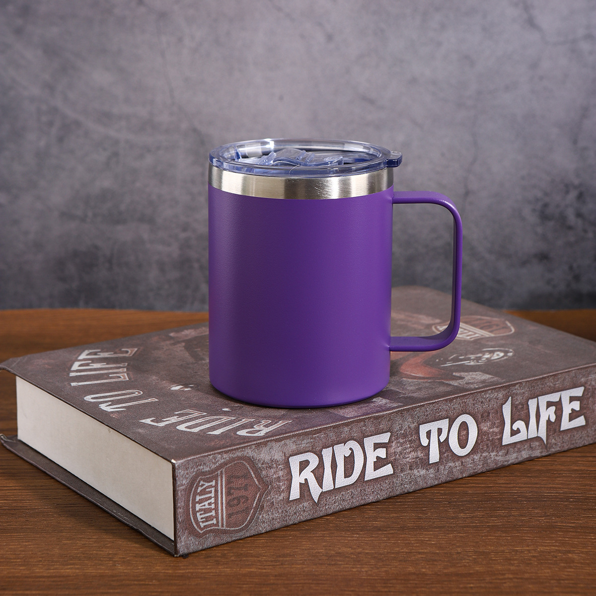 Doppelwandiger Edelstahl Isolierbecher Mit Deckel Für Kaffee_voghion.com