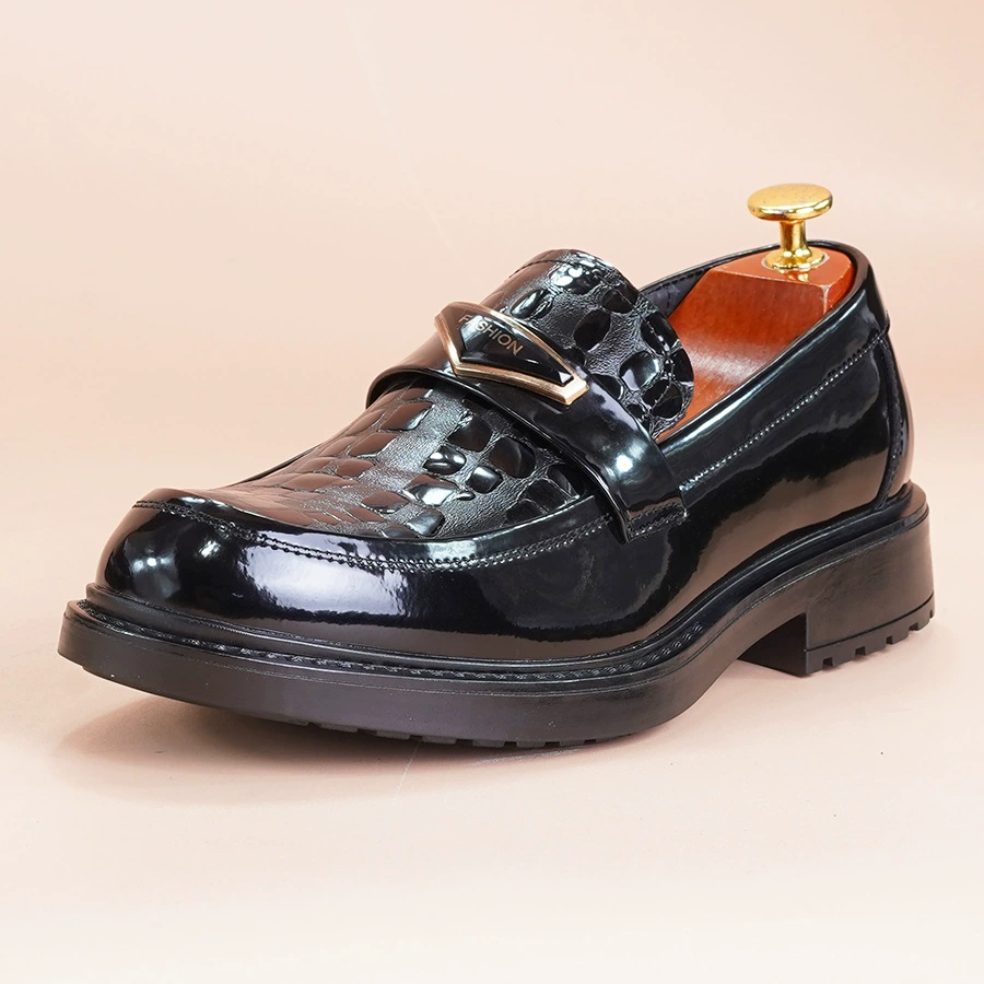 Обувь Lefu Мужская обувь в британском стиле новая мягкая подошва с яркими ножами модные мужские деловые повседневные кожаные туфли