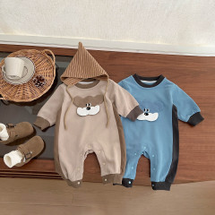 宝宝秋装洋气连体衣超萌可爱包屁衣婴儿衣服秋季爬服春秋外出哈衣