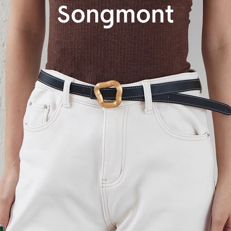 【现货】Songmont山下有松腰带女士双面自由搭配裤带牛皮皮带装饰|undefined