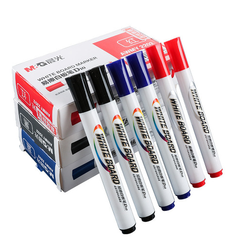 Morning Light Whiteboard Pen Meeting Pen AWMY2201 Single-Head Erasable S01 Easy Erase Whiteboard Pen Wholesale