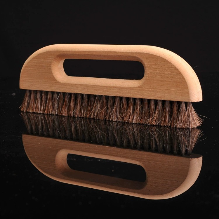 专业优质 贴壁纸墙纸画布施工具 榉木马鬃大号圆柄长毛刷加厚加密