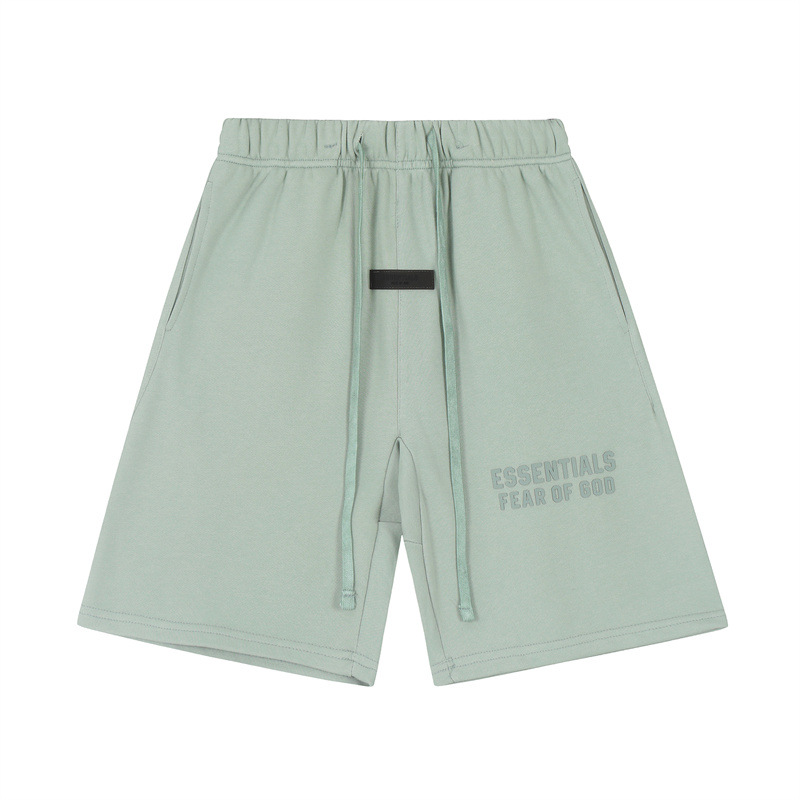 FOG ESSENTIALS Temporada 8 Doble línea de alta calle letras casuales sueltas impresión de silicona pull-out pantalones cortos de moda para hombres image 8
