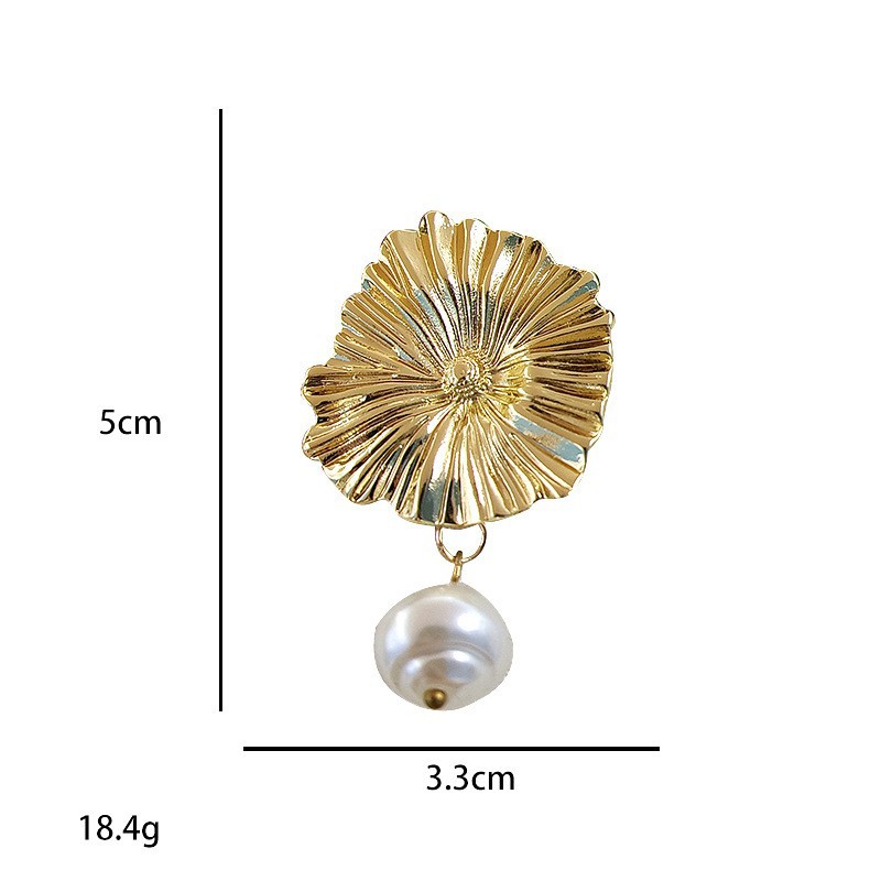 15g Weight Alloy Ear Needle Material Ear Studs Classification 1 Pair Quantity Holiday, Banquet, Selfie Occasion Alloy Material Water Droplets Pattern All Seasons Season Women's Gender Plating Design Casual, Elegant, Lady Style 1 Pair Casual Elegant Lady Water Droplets Plating Alloy Ear Studs 5