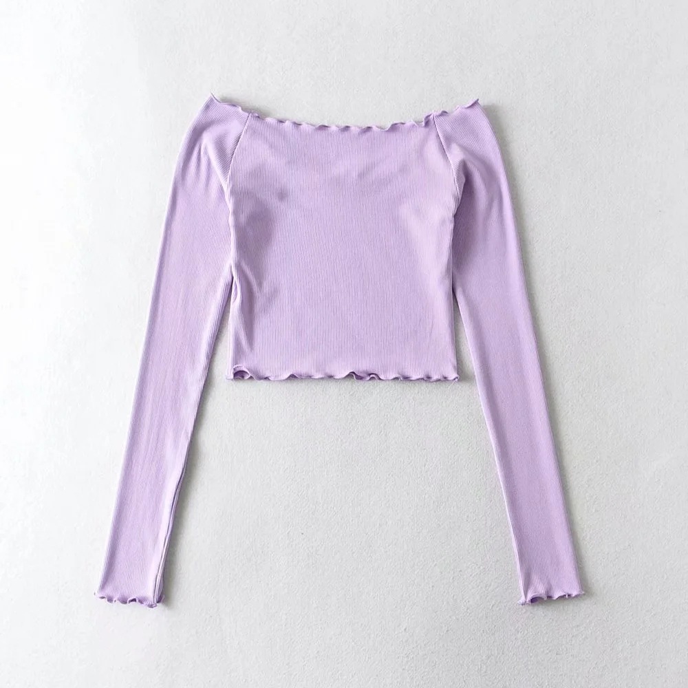 tight-fitting long-sleeved T-shirt NSAC44227