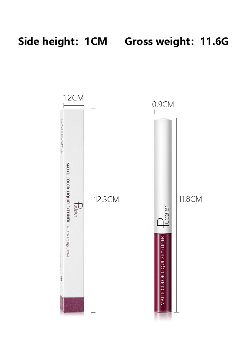 Colorful Eyeliner Liquid Pen Is Extremely Thin Waterproof And Non Smudging Genuine Color Makeup Eyeliner Pen Is 15 Colors_voghion.com