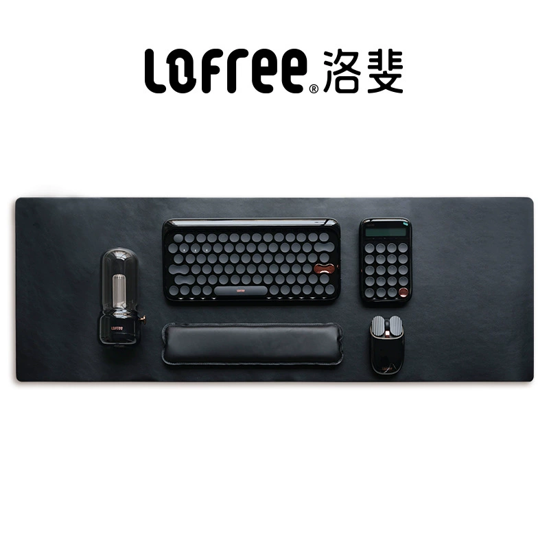 LOFREE Luo Fei Прозрачный молочный чай розовое золото резвая утка ассистент клюшки Блютуз клавиатура мышь