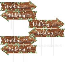 Wedding Venue Decoration Directional Arrow Instructions