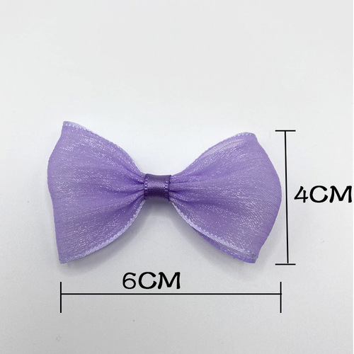 Satin Ribbon Large Butterfly Bow Children's Hair Accessory Fashion Accessory Handmade DIY Toys Doll Pet Decoration Butterfly Bow