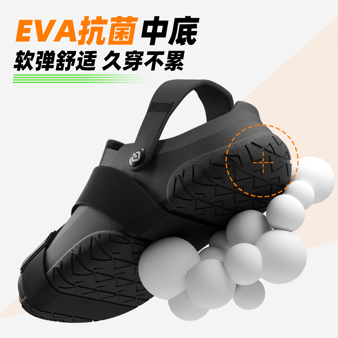 Crocs antidérapants 2026 sandales respirantes en plein air pataugeoire vêtements de plein air sandales pour hommes Baotou glisser été antidérapant