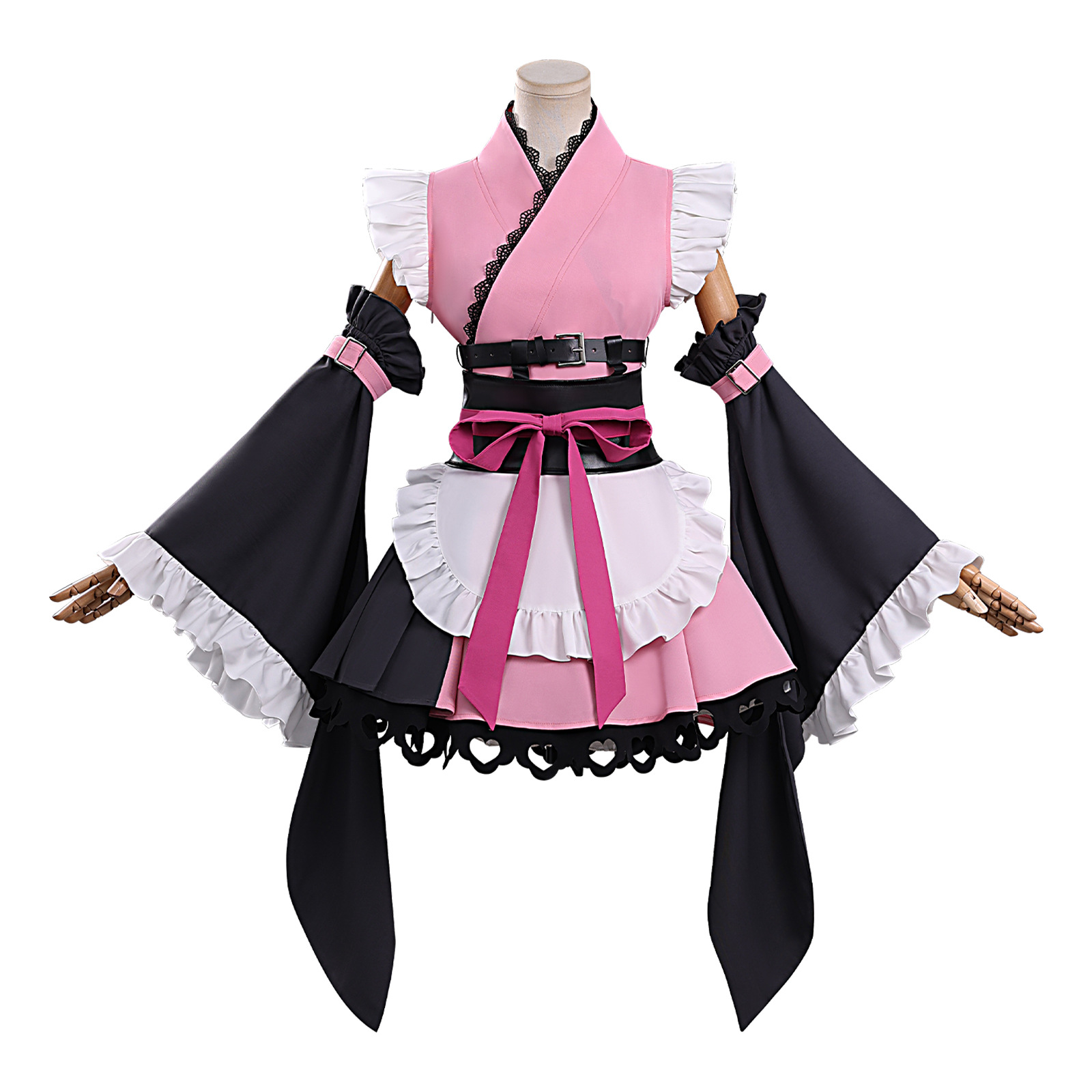 超时空辉夜姬cos服驹泽乃依和风露肩宽袖全套cosplay动漫表演服装