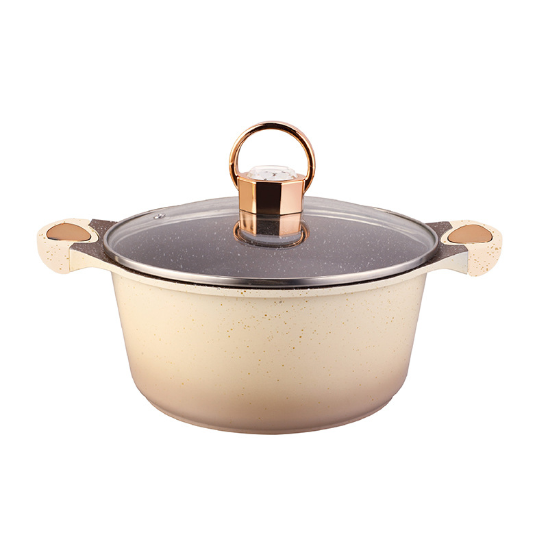 9 piezas de cocina antiadherente set de cocina set de granito fondo de mármol