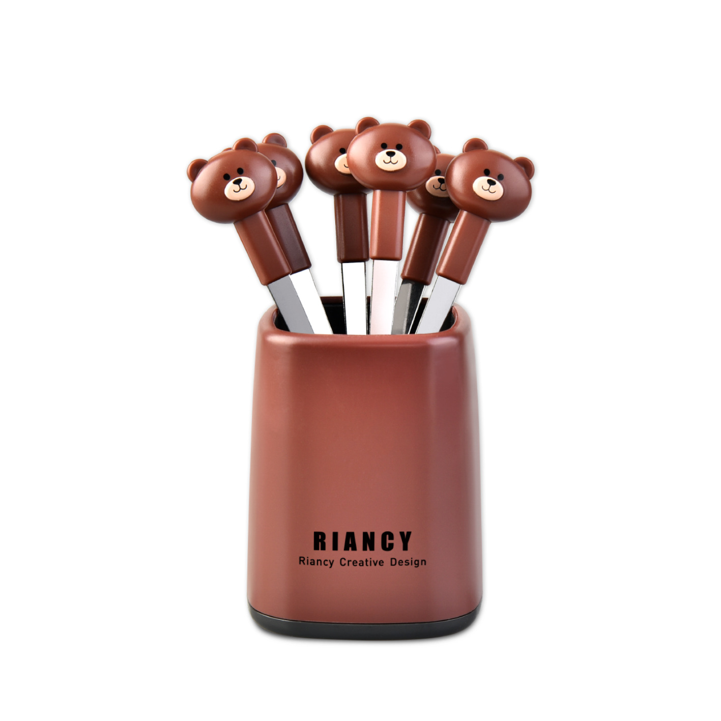 RB707北欧熊水果叉白底01