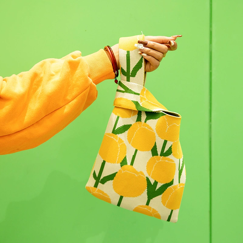 Сумка Flyknit, вязаная сумка-жилет, Универсальная Портативная женская сумка большой емкости, фабричная модная сумка на заказ, оптовая продажа