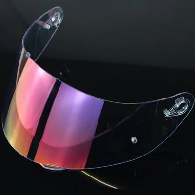 Dəbilqə (Kaska) aksesuarları – Helmet Lens Soman Model - transparent-revo-red-with-nails