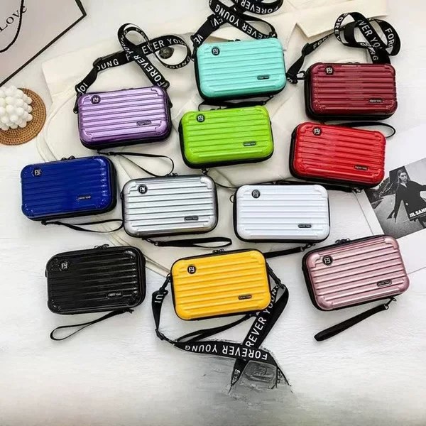 New Style Storage Makeup Bag, Large Capacity Pc Hard Shell Men's Clutch Bag, Women's Mobile Phone Digital Storage Bag, Custom Logo