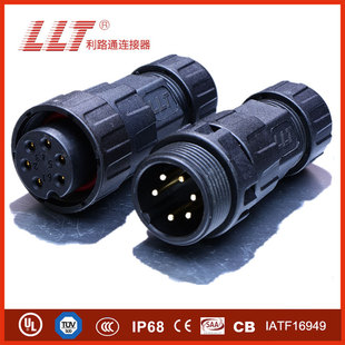 ������·ͨ��ˮ�B����M25-6о IP68���o�ȼ� ·����ˮ�B����