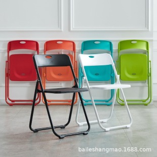 Factory Batch Folding Chair Computer Chair Training Chair Activity Conference Chair Dining Chair Office Chair Plastic Chair Backrest Chair Stool
