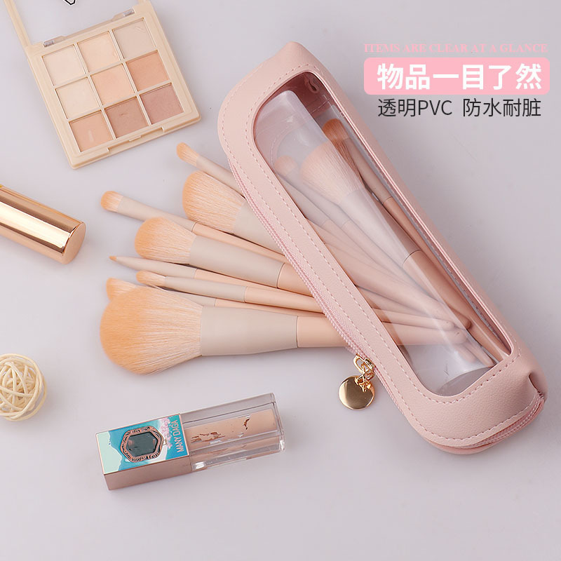 Cross-Border Makeup Brush Set, Including Powder Brush, Blush Brush, Foundation Brush, Eyeshadow Brush, Concealer Brush, Lip Brush, Beauty Tools, Makeup Bag