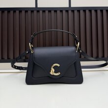 co家经典2025腋下酒神包百搭时尚单肩斜挎手提女包翻盖通勤小方包