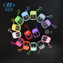 厂家供应38ML便携卡片式喷雾瓶酒精喷壶香水驱蚊液分装瓶硅胶