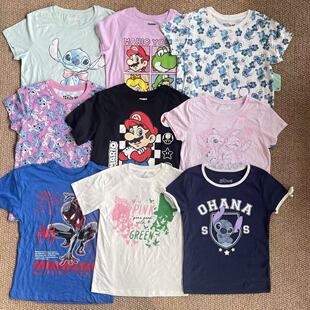��S�Ῠͨ��ͯ����T�� Cartoon Dis*ney Tshirts short sleeves