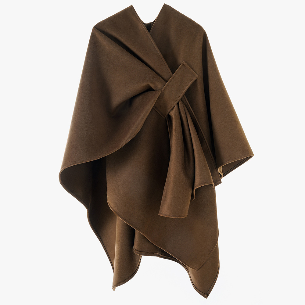 Accesorios de viaje de alta calidad otoño y invierno nuevos chalecos de punto de mujer con chalecos perforados cruzados con un diseño de moda retro