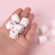 新款跨境微缩迷你纸巾卷纸逼真娃娃屋仿真卫生纸道具洗手间小配件