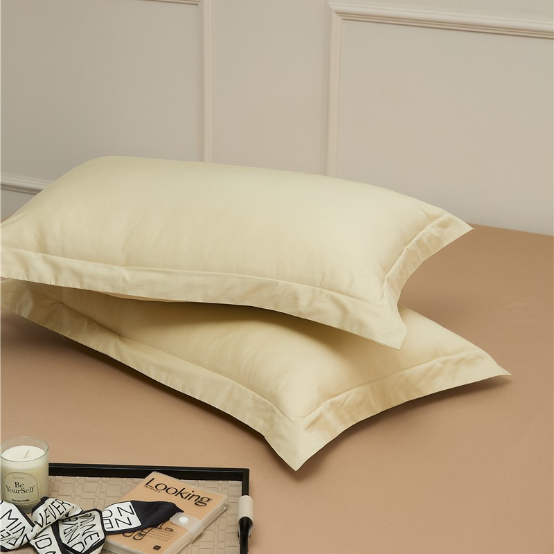 Funda de almohada de algodón de fibra larga, un solo forro de almohada de 48cm x 74cm, un par de fundas de almohada especiales de algodón puro 1