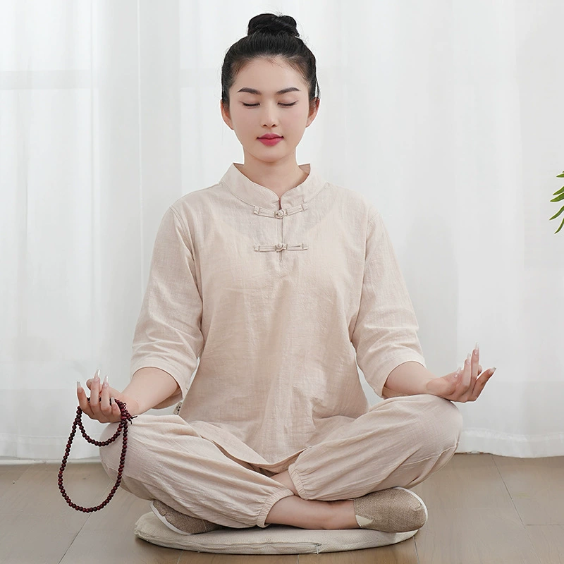 Xuanshan йога костюм Taiji медитация свободная китайская форма чая в стиле