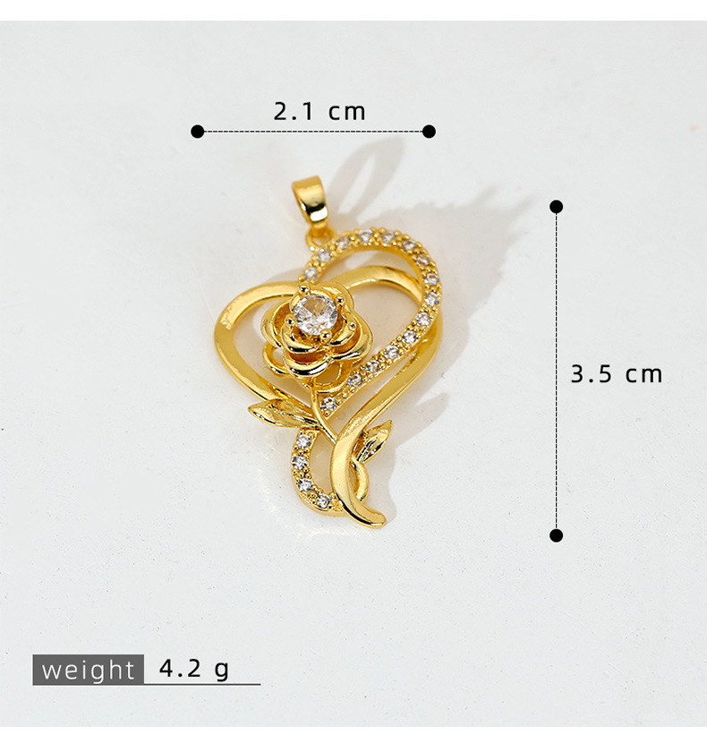 5g Weight Pendant Jewelry Making Type 15 * 29mm Jewelry Making Size DIY Jewelry Accessories Classification 1 Piece Quantity Copper Material Sunflower, Flower Pattern All Seasons Season Polished Finish Plating Design Elegant, Sweet, Classic Style Style 1 Piece 15 * 29mm Copper Sunflower Flower Polished Pendant DIY Jewelry Accessories 12