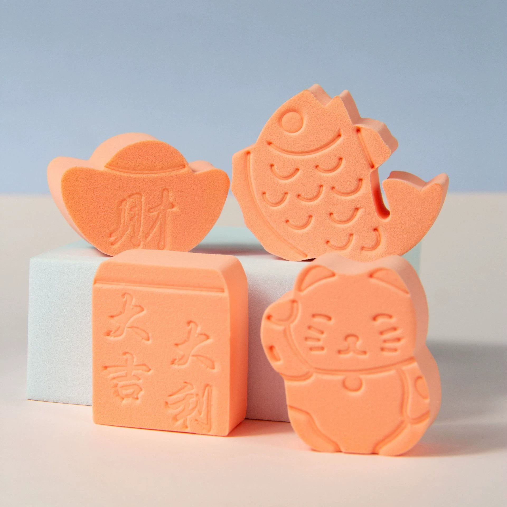 (Cross-border trading), cosmetic sponge, soft heel