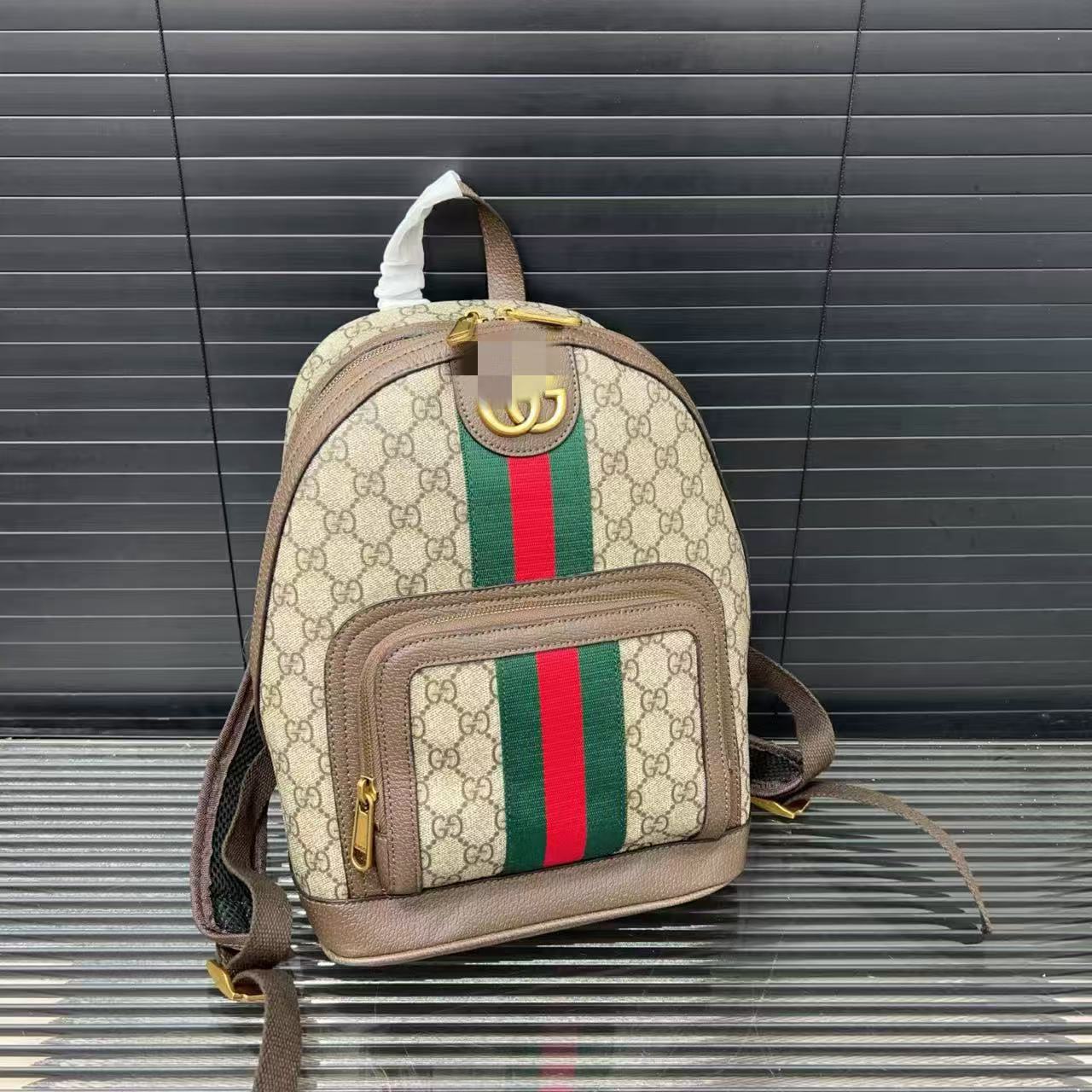 Venta caliente de comercio exterior nueva moda Ophidia mochila de lona para hombres y mujeres con la misma mochila presbicia