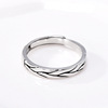 Brand design ring for beloved, accessory, jewelry, 925 sample silver, trend of season