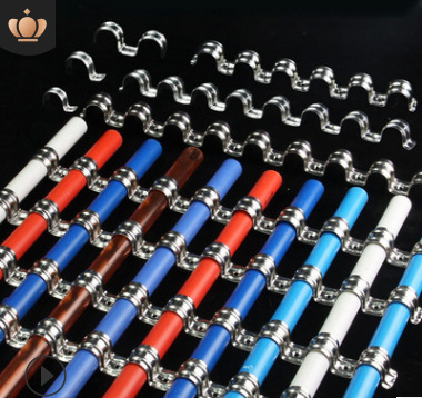 Stainless steel row card riding horse card 201 stainless steel saddle card U-shaped water pipe fixing pipe clamp pipe clamp holding hoop