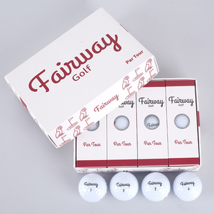 Manufacturers cross-border supply GOLF BALL exquisite gift box packaging 12 a box of 2-layer sarin game ball