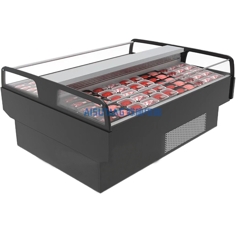 苏唐鲜肉柜猪肉展示柜商用生鲜熟食水果冷藏柜保鲜柜超市冰柜